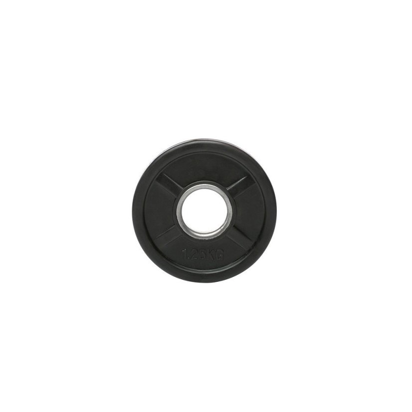 Rubberised disc black ATX LINE 1,25 kg