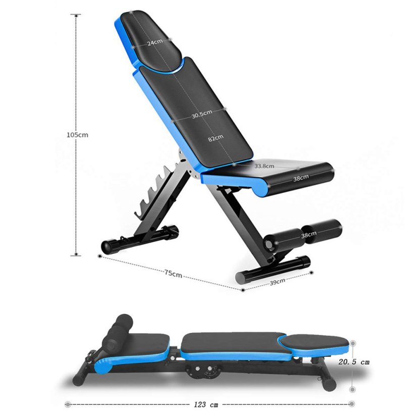 Universal weight bench IRONLIFE 503BA