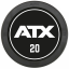 Sada pogumovaných činek ATX LINE 5 - 20 kg (7 párů)