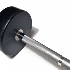 Urethane straight barbell ATX LINE 30 kg