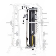 Multipress set CSM-725WS TUFF STUFF vrátane stĺpca so závažím a posilňovacej lavice CMB-375LEGBIC