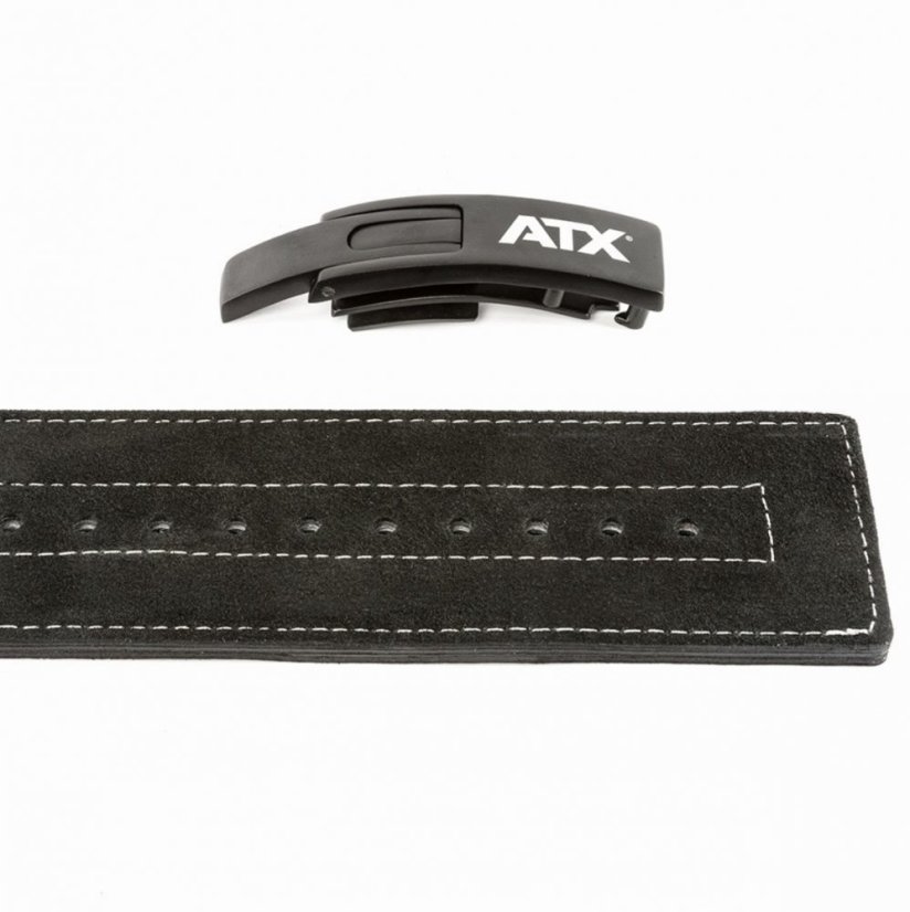 Vzpieračský opasok ATX LINE Power Belt Clip, kožený - Varianta: Vzpěračský pás ATX LINE Power Belt Clip - vel. M