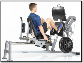 TUFF STUFF Horizontal Plate Load Leg Press/Hack Squat
