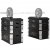 Wooden boxes for jumping ATX LINE Jerk Block Set - black
