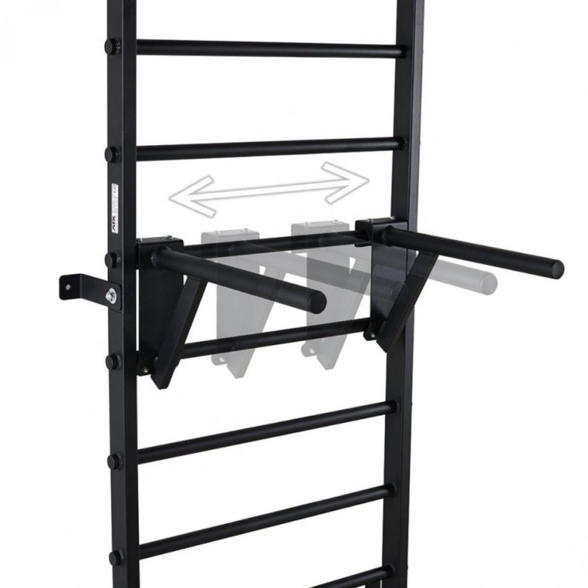 ATX LINE Wall Bar Gym Žebřina s hrazdou a posilovací lavice šikmá