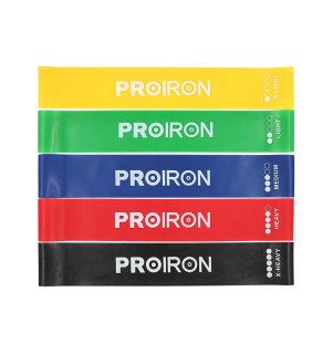 PROIRON resistance rubber set - 5 pcs