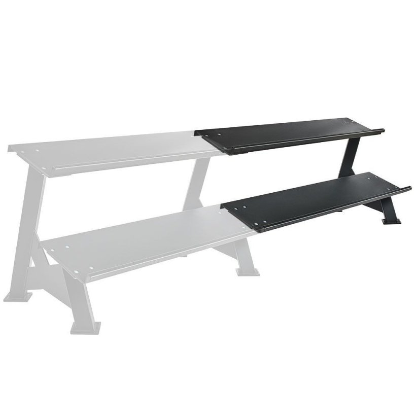 Rozšíření ke stojanu na HEXA činky ATX LINE černé, 125 cm