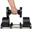 Adjustable dumbbells IRONLIFE 2 - 32 kg, BLACK, pair