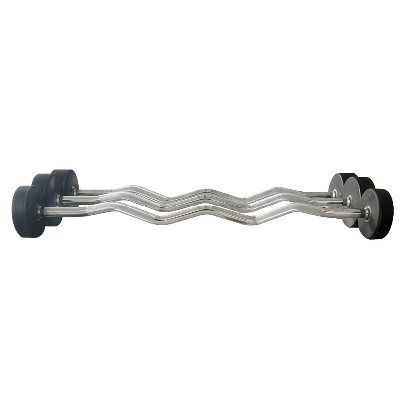 IRONLIFE; Pro Style Coated Barbell EZ Bar (10 - 50 kg) stoupání po 10 kg