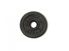 Cast iron disc ARSENAL 1,25 kg, bore 26 mm, black