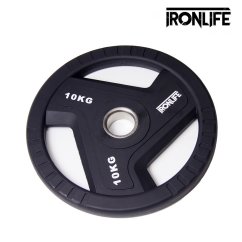 Olympijský urethanový kotouč IRONLIFE 10 kg