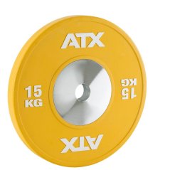 ATX LINE kotouč HQ Rubber Plates 15 kg, žlutý