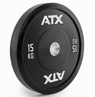 BUMPER disc ATX LINE 15 kg, BLACK
