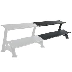 Rozšíření ke stojanu na HEXA činky ATX LINE černé, 125 cm