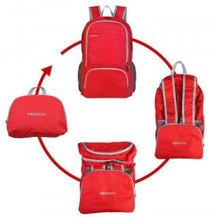 Sportovní skládací batoh PROIRON - červený
