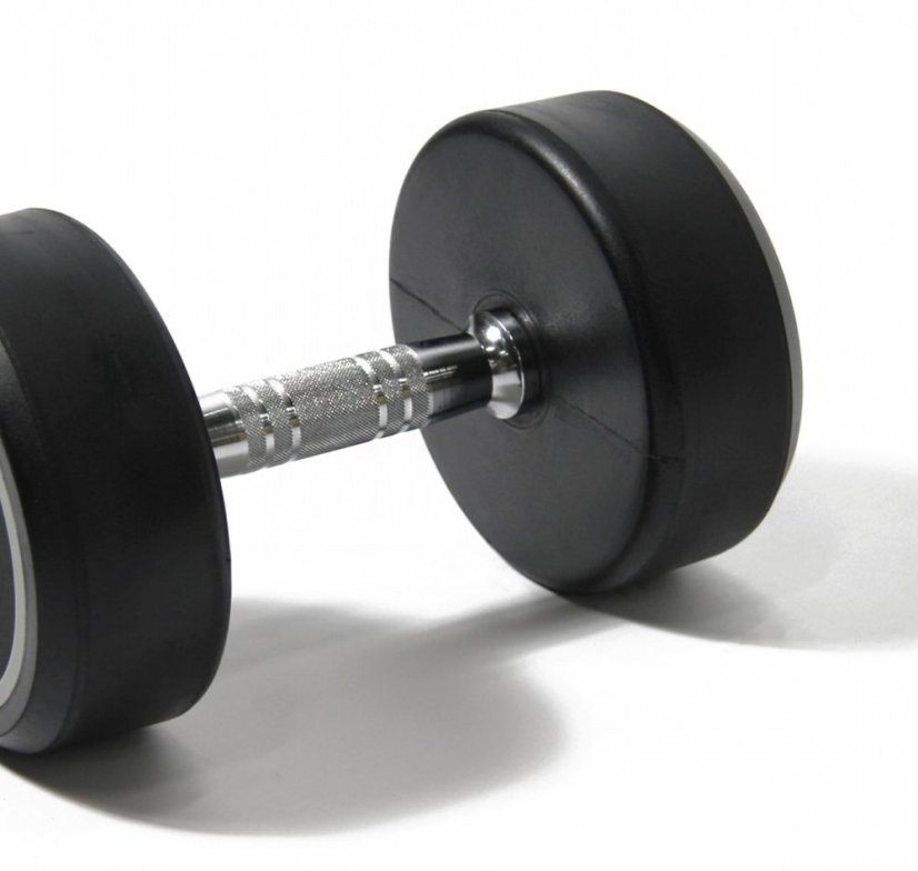 Pogumovaná jednoručná činka IRONLIFE 17,5 kg