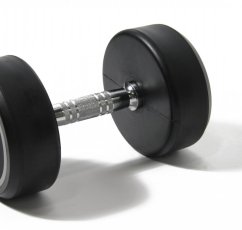 Sada pogumovaných jednoručných činiek IRONLIFE 2,5-30 kg