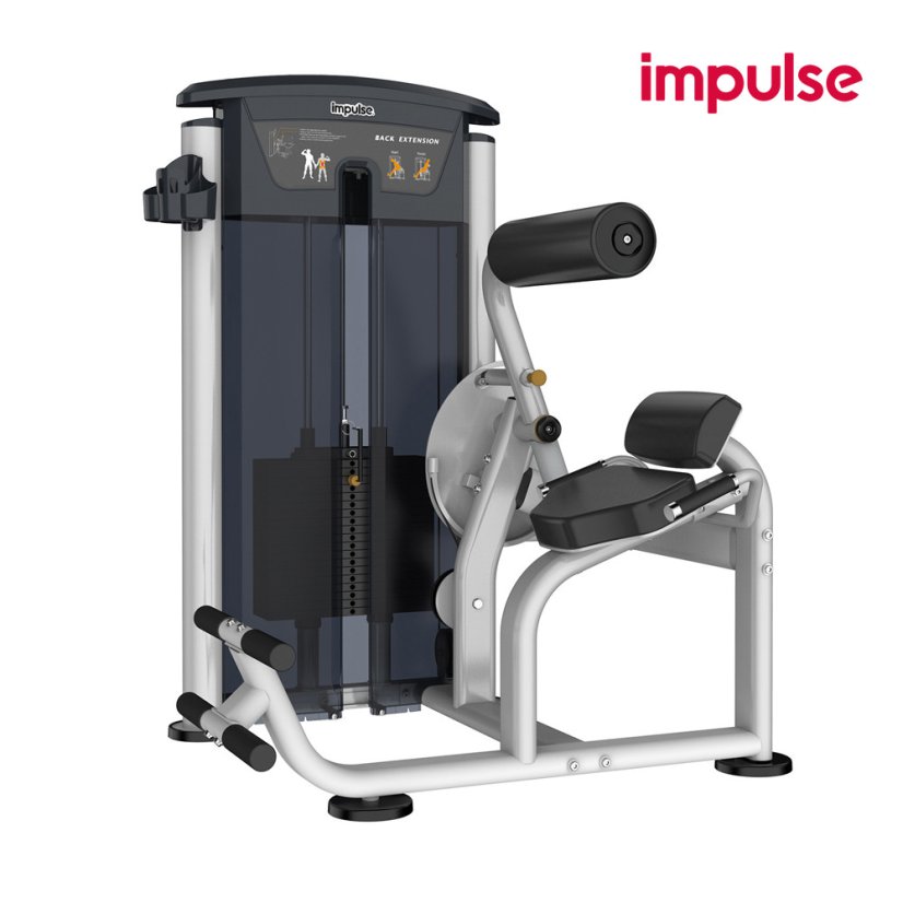 Posilovací stroj IMPULSE Back Extension - Varianta: Posilovací stroj Back Extension 106 kg