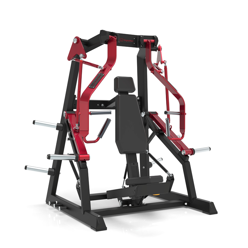 Posilňovací stroj IMPULSE; ECP201 ​​CHEST PRESS tlaky prsia