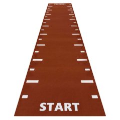Sprint Track; Heavy Start & Finish, značky po 1bm, tl. 13 mm, červená CLAY, 1 m²