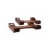 Wooden dumbbell stands PROIRON