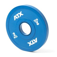 Kotouč olympijský pogumovaný AT FITNESS 2 kg