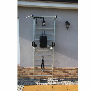Crossfit outdoor ribstole zinc and stainless steel crossbars
