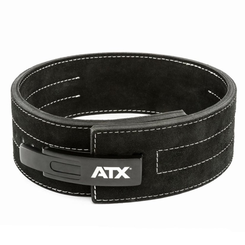 Vzpěračský opasek ATX LINE Power Belt Clip, kožený