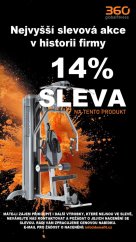 Posilovací stroj TUFF STUFF tlaky prsa a horní spodní kladka APOLLO Multipress Station