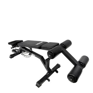Posilovací lavice IRONLIFE Adjustable Utility Bench + břicho