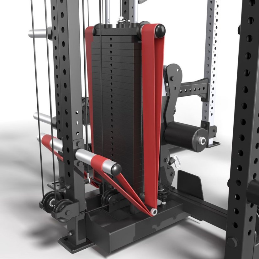 Posilňovacia klietka ATX® Hardcore Power Rack & Pull Station