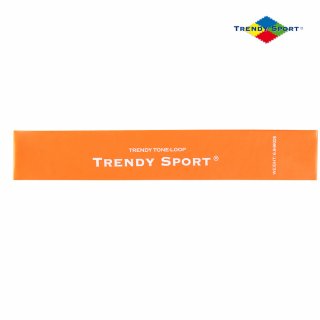 Fitness resistance rubber TRENDY Tone-Loop, extra light resistance, 30 cm