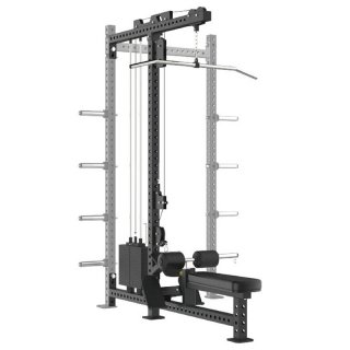 Combined upper and lower pulley IMPULSE; LAT Pulldown / Vertical Row, 130 kg weight