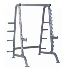 Stojan na drepy IMPULSE FITNESS s možnosťou pridania na multipress, výška 210 cm