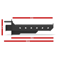 Bezpečnostní zarážky ATX Safety boom pro sérii 700, pár