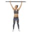 TRENDY Body Toning Bar - tyč na aerobic, 2 kg (modrá)