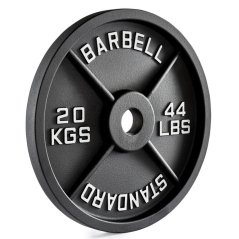 ATX LINE; Kotouč litina Standard Barbell 20 kg, střed 50 mm