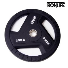 Olympijský uretánový disk IRONLIFE 25 kg
