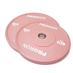Nárazníková doska ženy PROIRON, ružová, 10 kg (2 ks - pár)