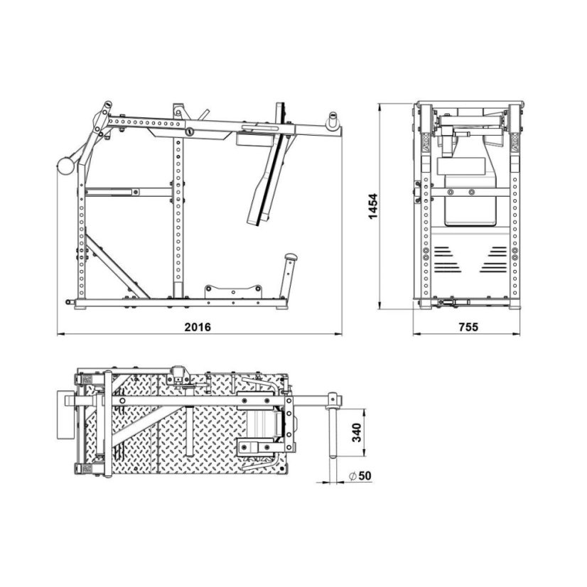 ATX LINE; Pendulum Squat