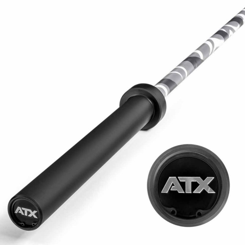 Olympijská osa ATX LINE Camouflage 2200/50 mm, úchop 28 mm, váha 20 kg