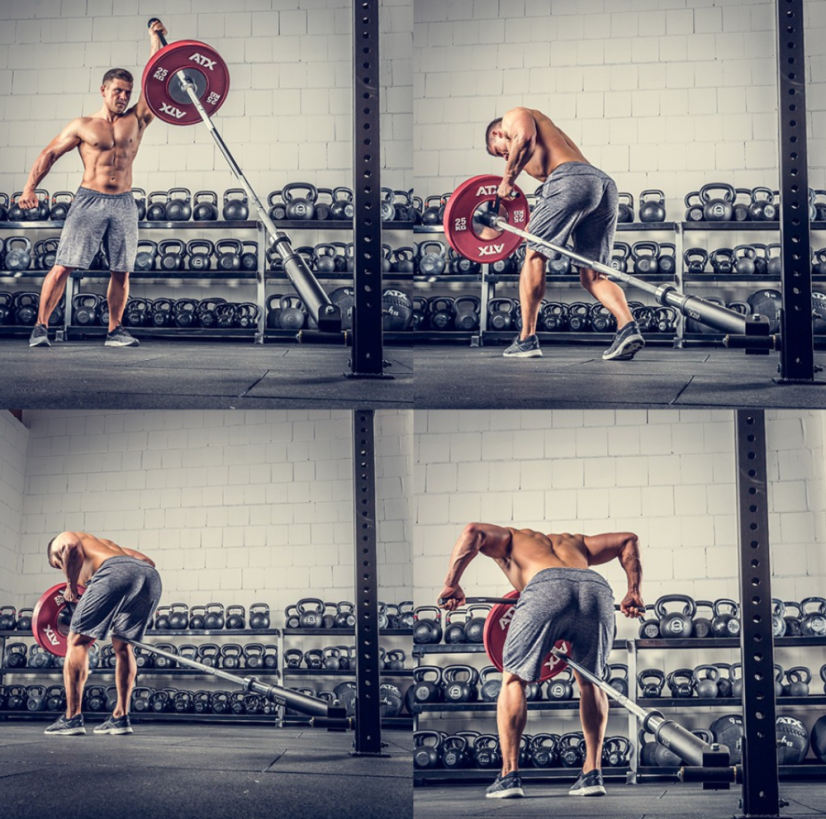 Multisměrový držák na osu ATX® Barbell Hinge - Core Trainer