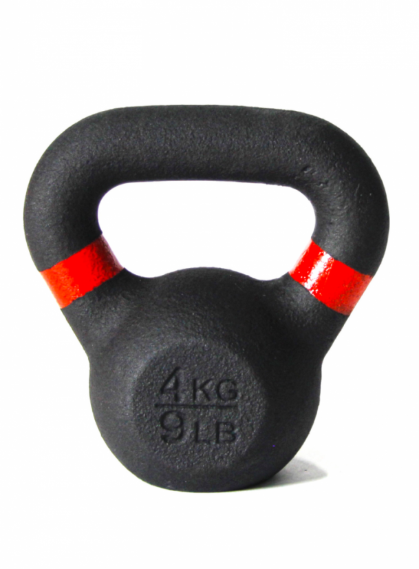 Kettlebell liatinový IRONLIFE 4 kg