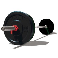 JORDAN Nárazníkový kotúč pogumovaný, 15 kg, otvor 50 mm