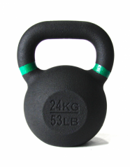 HANTLA ŻELIWNA KETTLEBELL CZARNA