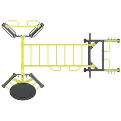 Modulární konstrukce Impulse Fitness - IZ T Shape