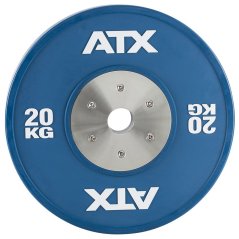 ATX LINE kotouč HQ Rubber Plates 20 kg, modrý