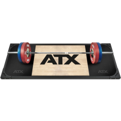 Platforma ATX LINE Deadlift II, Guma, 250 x 88 cm - logo, Classic