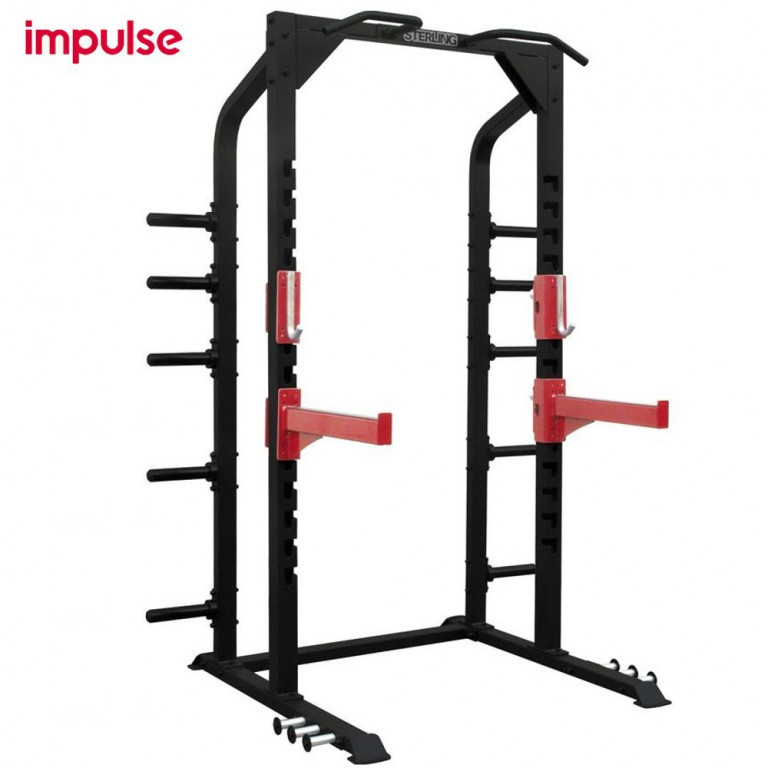 IMPULSE SL7014 HALF RACK stojan na dřepy