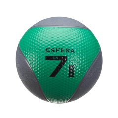 Medicinball gumový TRENDY 7 kg, zelený